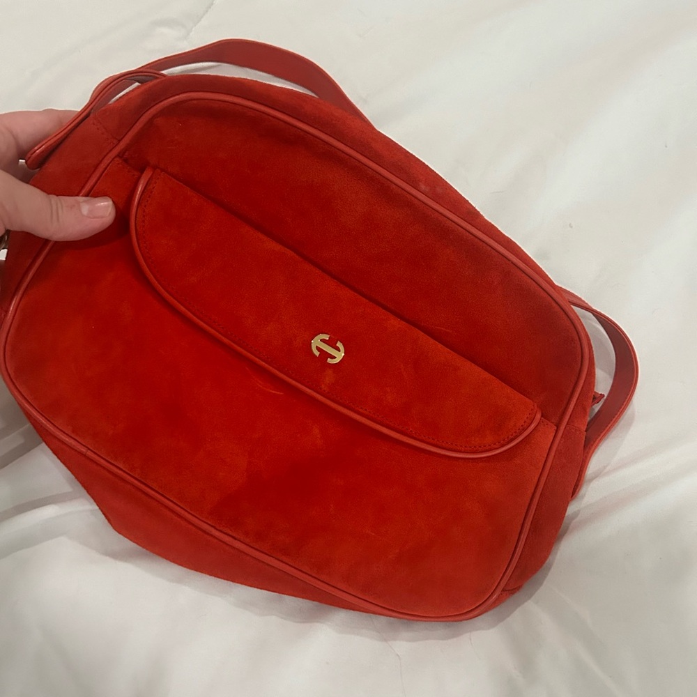 Italian suede bag
